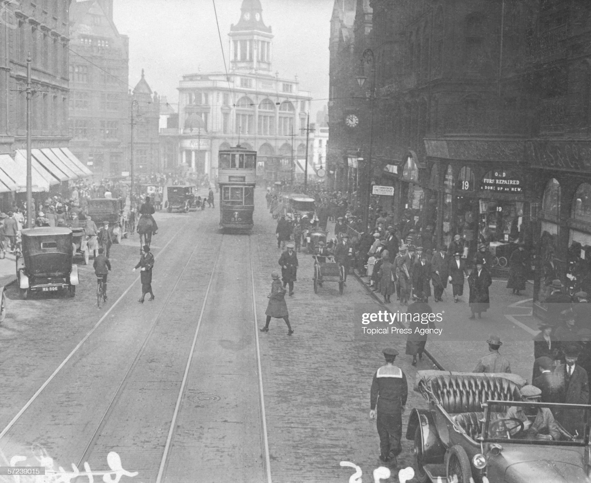 1923年4月13日——谢菲尔德高街（英格兰）