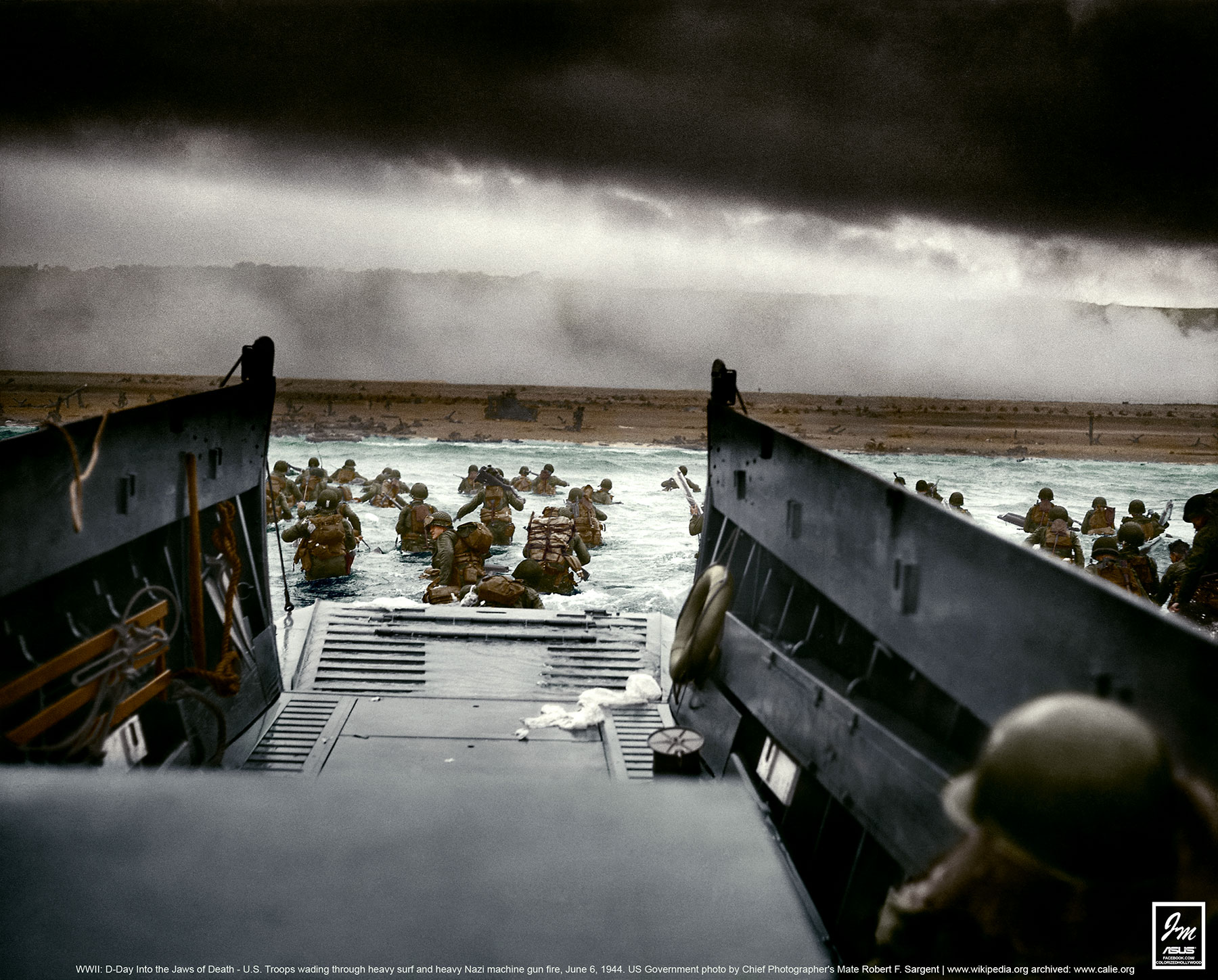 迈向死亡之口，1944年6月6日（1800x1449）