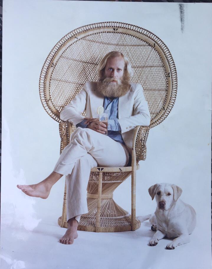 My dad’s self-portrait, circa 1980