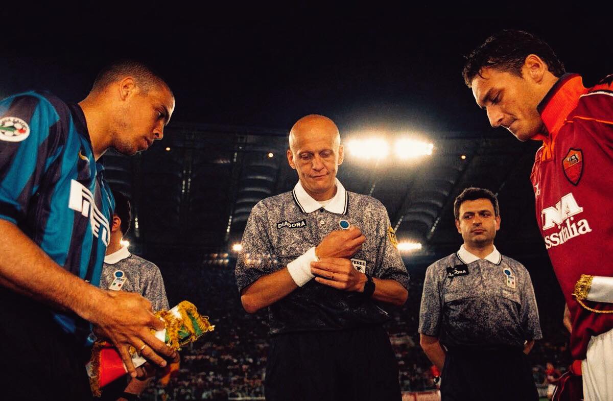 Ronaldo, Francesco Totti & Pierluigi Collina. 90s