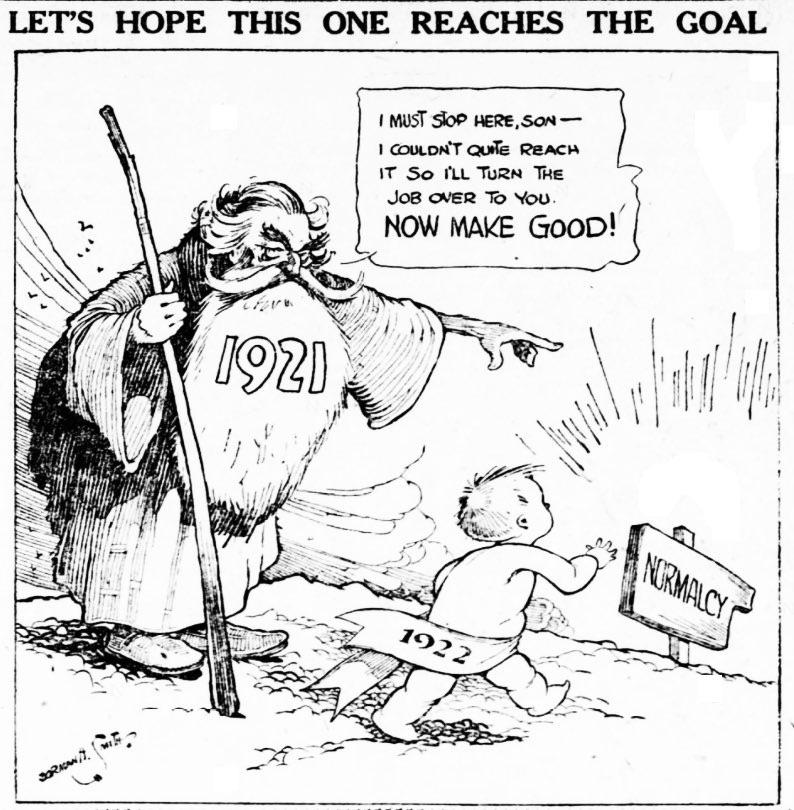 1922年1月1日——历史在押韵：漫画